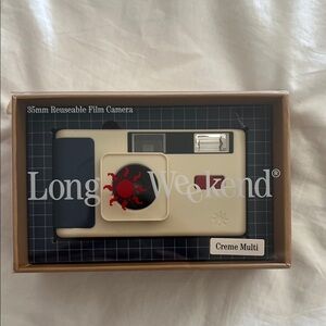 Long Weekend Creme Multi 35mm Reusable Film Camera